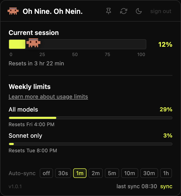 Dark mode