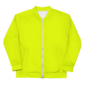 Unisex Bomber Jacket | Neon Lime
