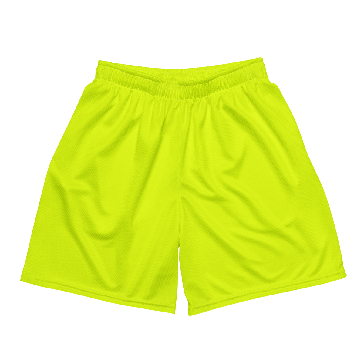 Recycled Mesh Shorts | Neon Lime