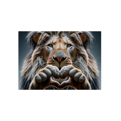 Lion's Royal Heart - Aluminum Composite Panel