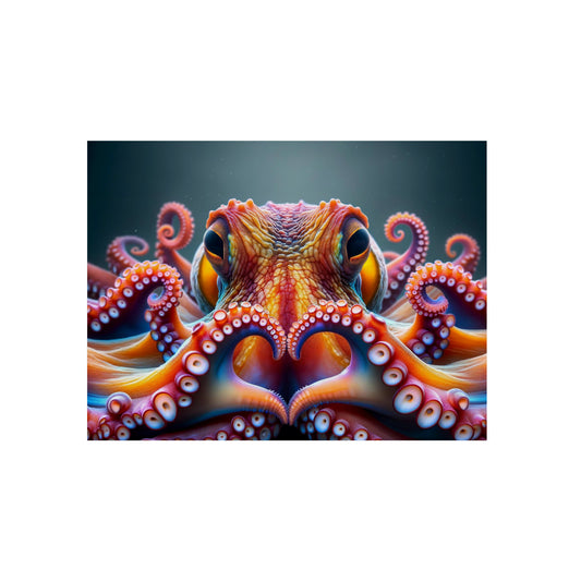Octopus's Ocean Heart - Aluminum Composite Panel