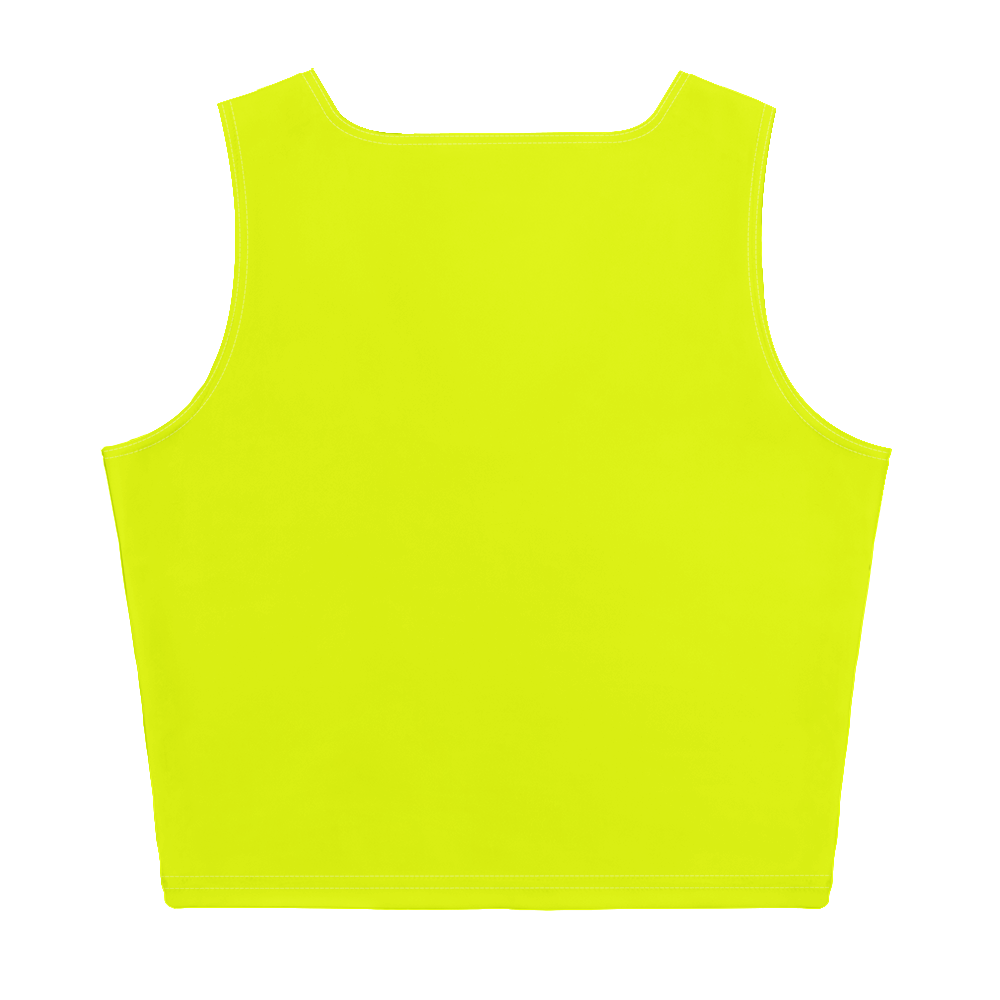 Crop Top | Neon Lime