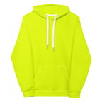Recycled Unisex Hoodie | Neon Lime