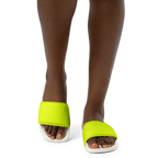 Women's Slides | Neon Lime