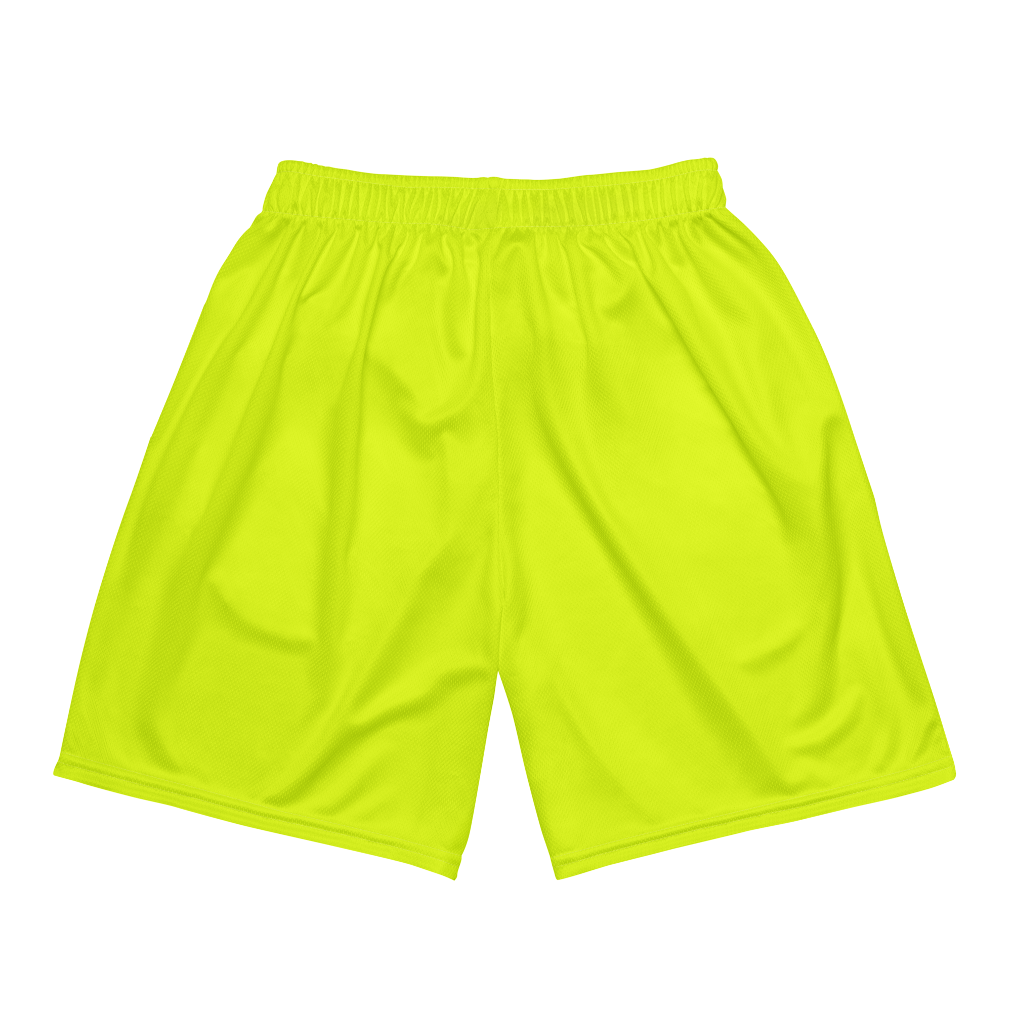 Recycled Mesh Shorts | Neon Lime