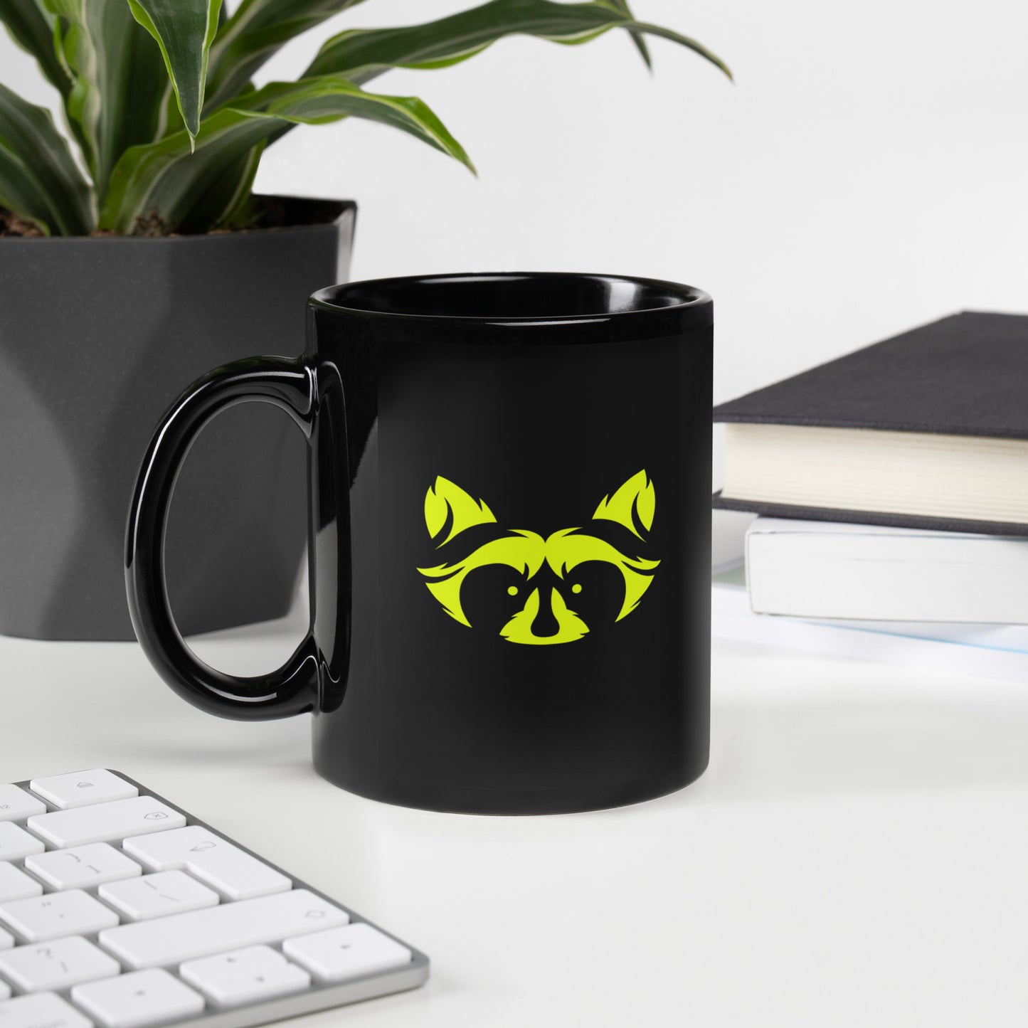 Green Logo Mug - Raccoon Collection