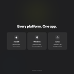 OhNine available on macOS, Windows, and Linux