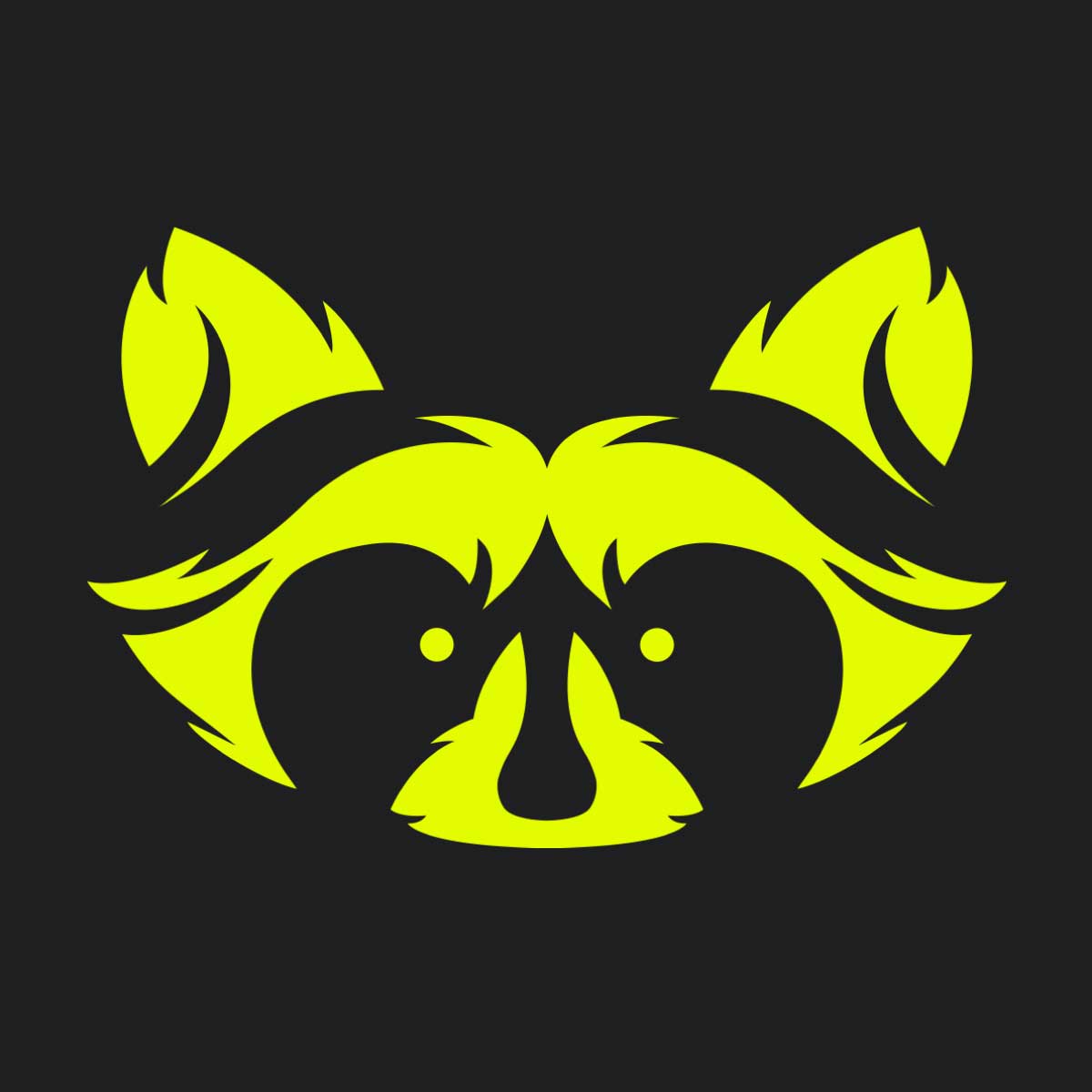 Green Logo Mug - Raccoon Collection