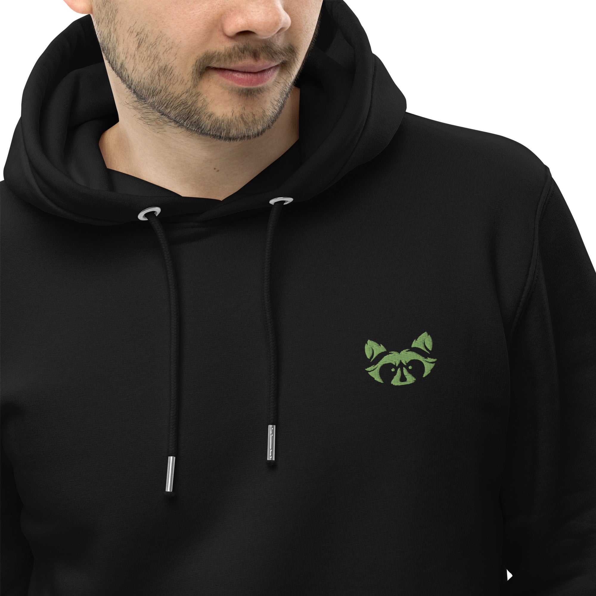 Green Logo Eco Hoodie - RAXXO Originals